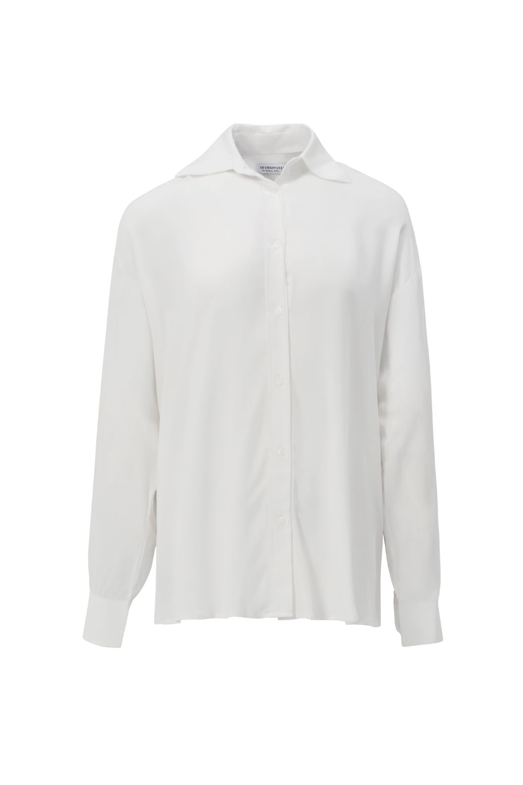 Serenity Classic White Transparent Blouse