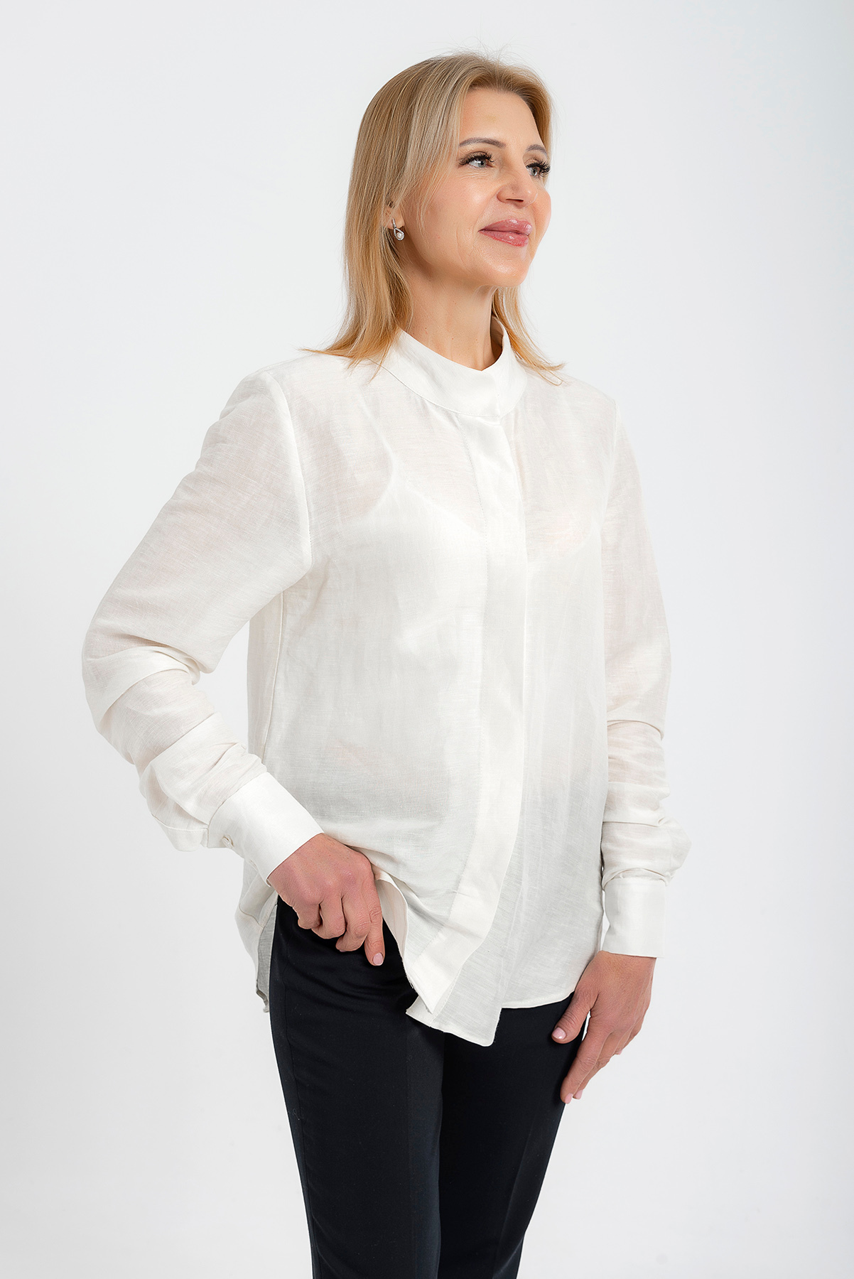 Manager Silk Blouse