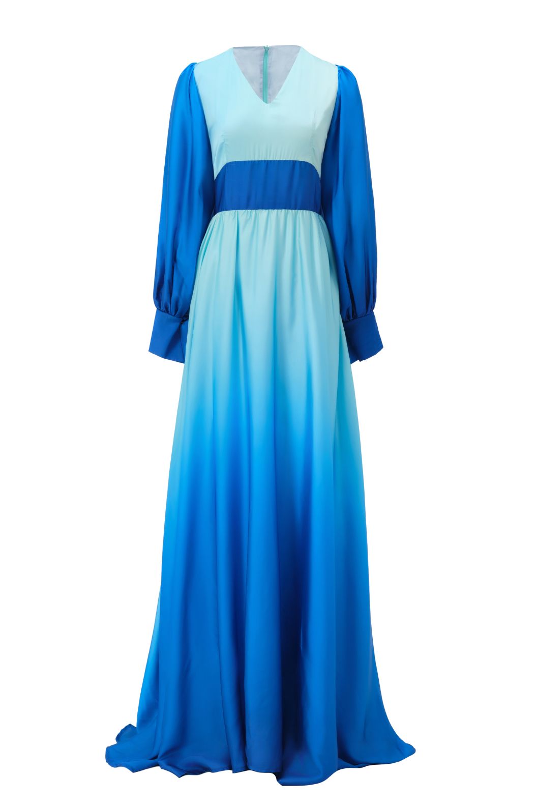 Moonlight Sonata Maxi Satin Dress