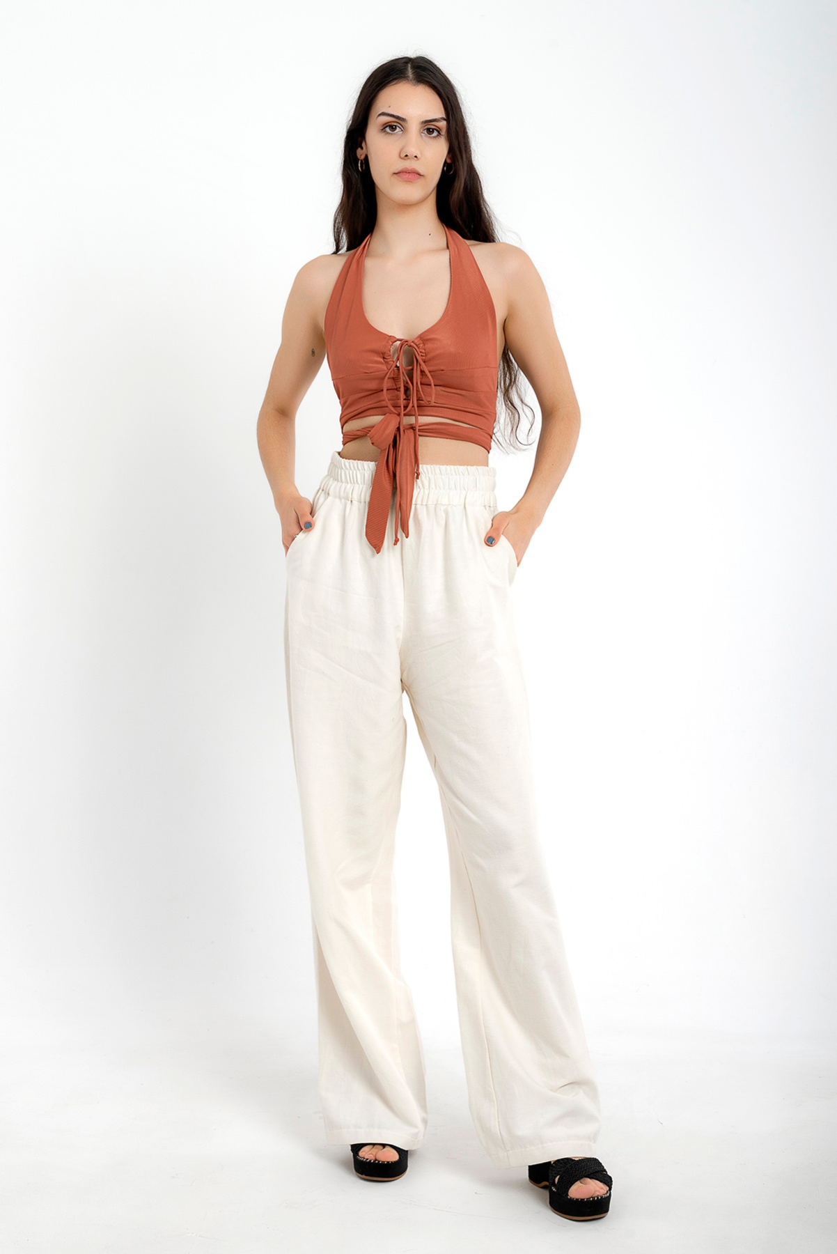 Relax Silk & Cotton Trousers