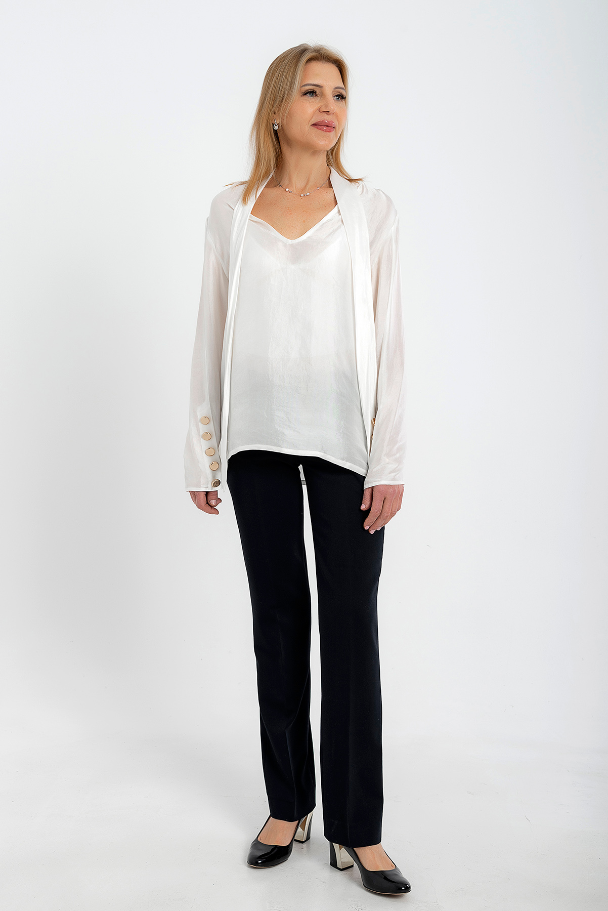 Trio Muse Silk Blouse