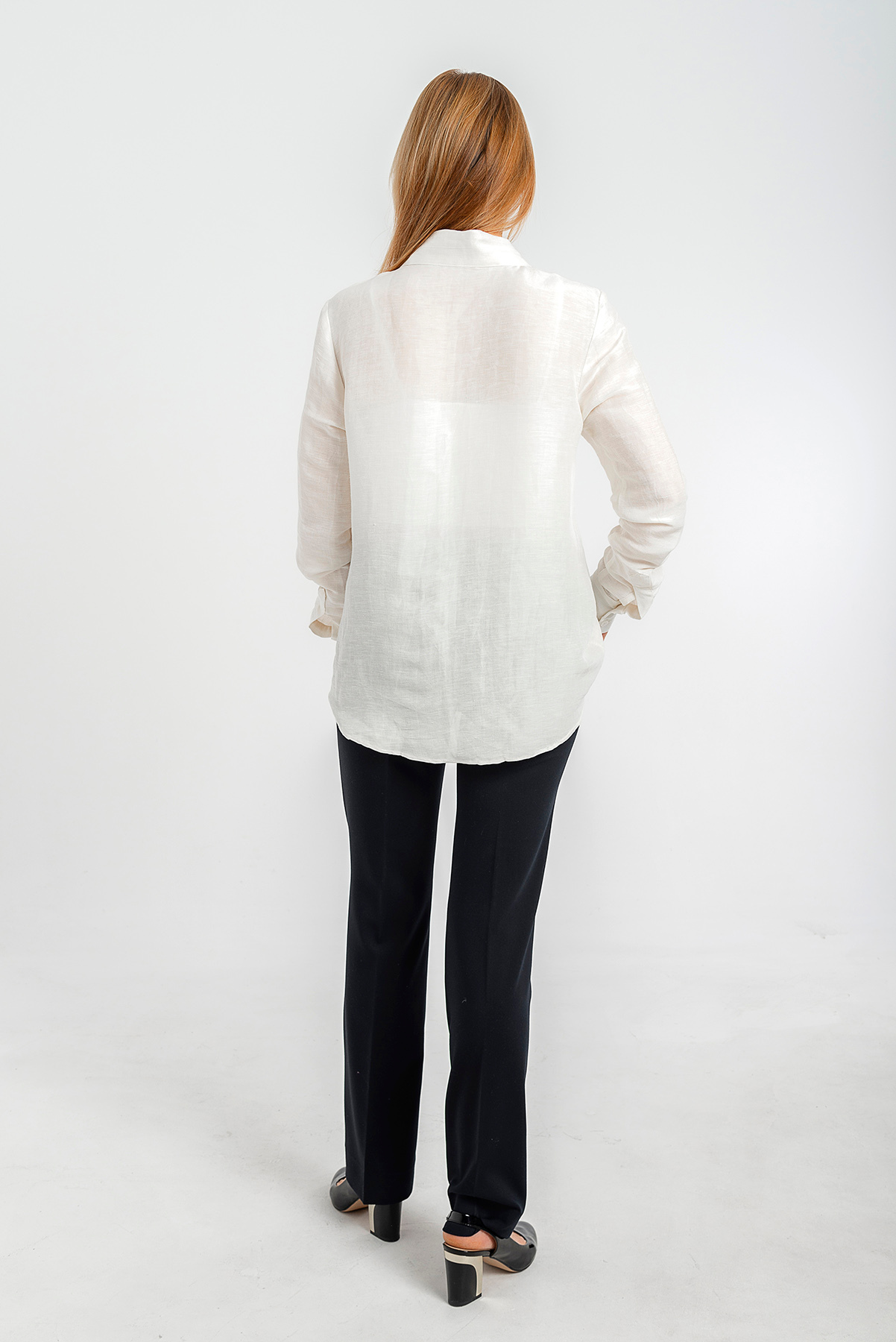 Manager Silk Blouse