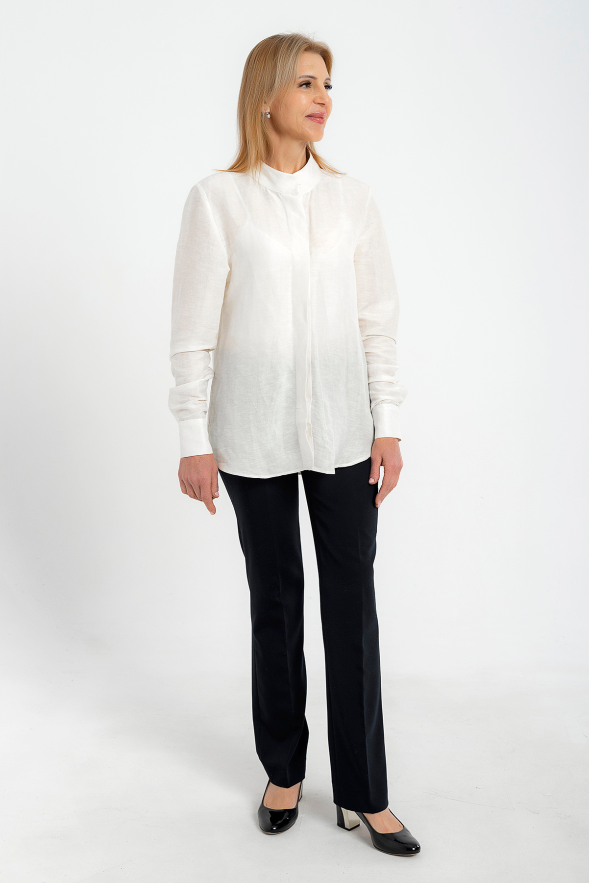 Manager Silk Blouse