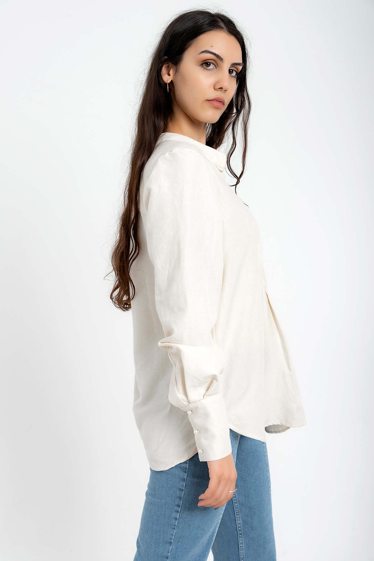 Little Pearl Silk Blouse