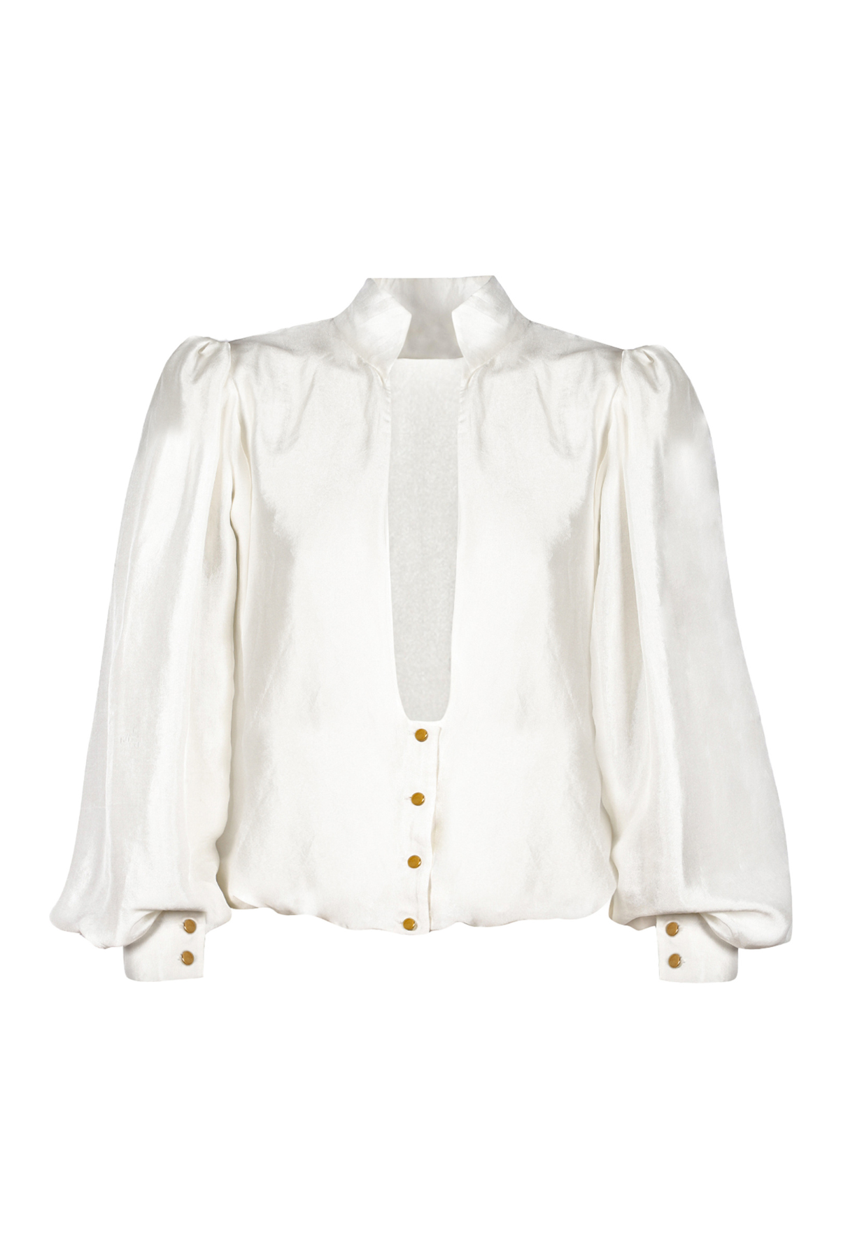 Musketeer Silk Blouse