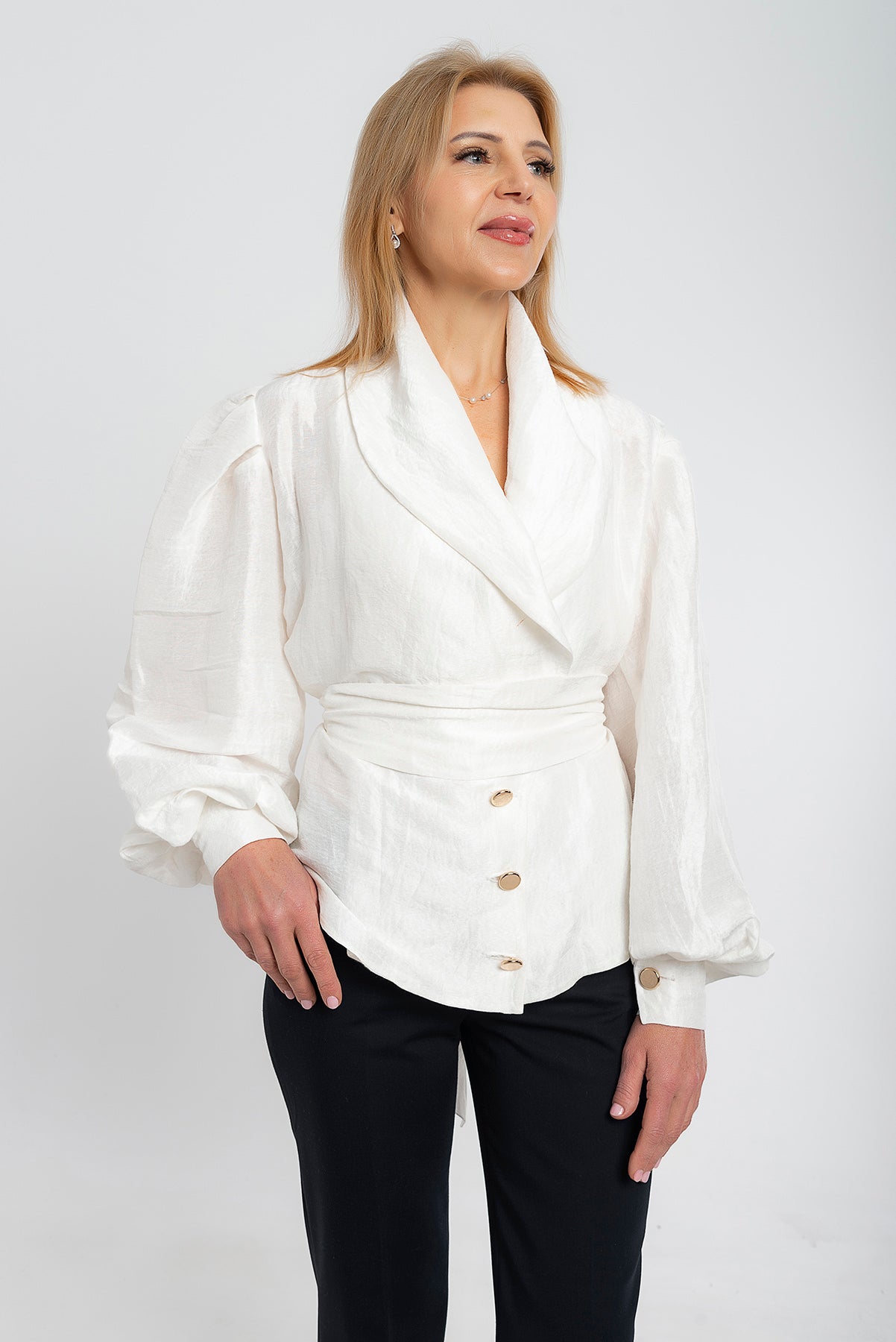 Fortissimo Silk Blouse