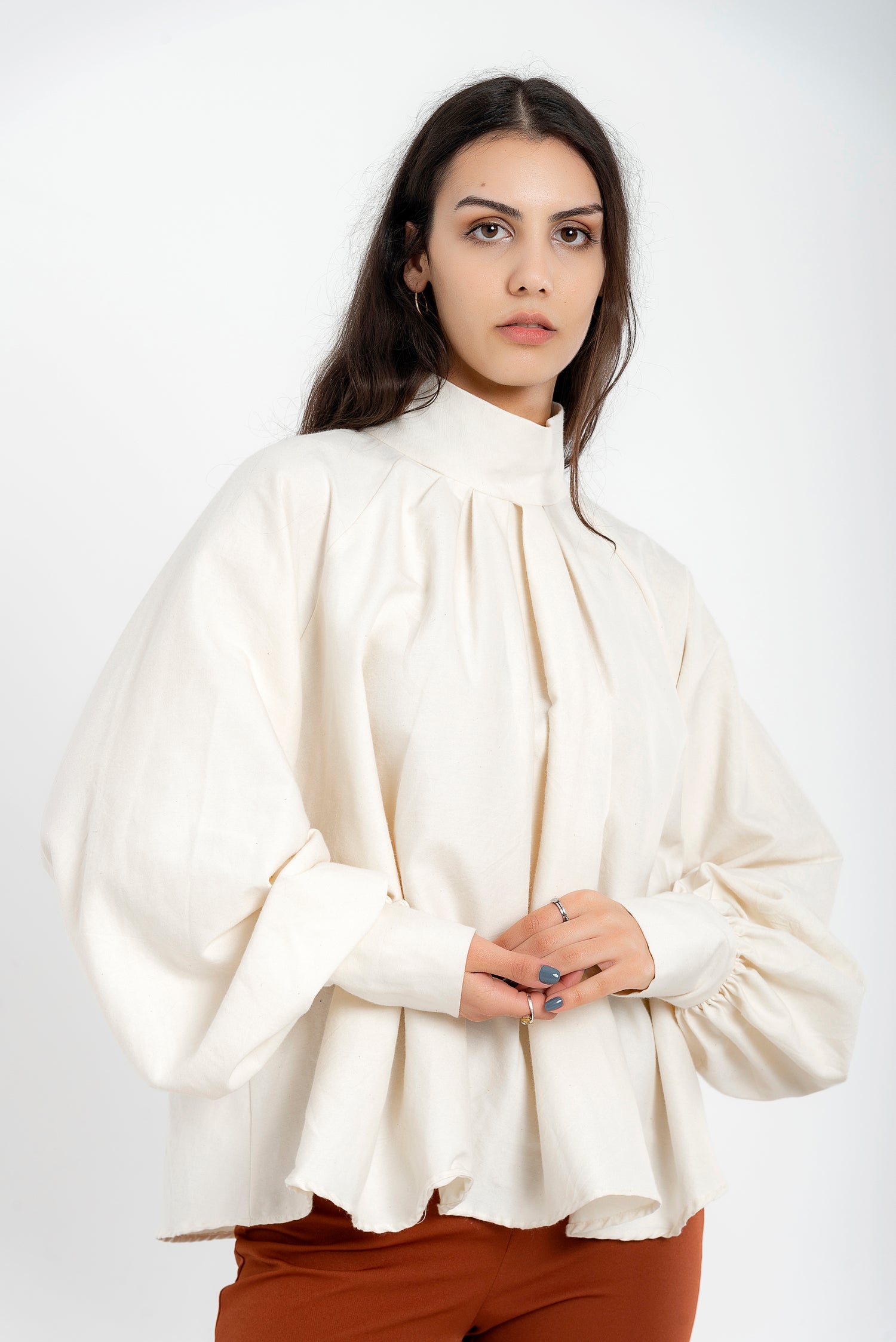 Vibrato Winter Silk Blouse