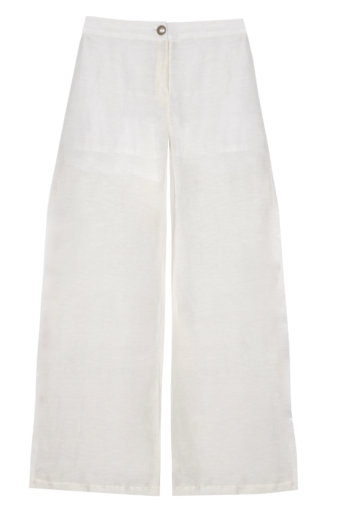 Double Slit Silk Trousers