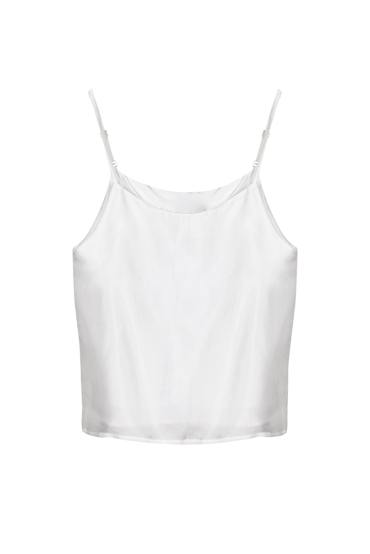 Essential White Silk Top